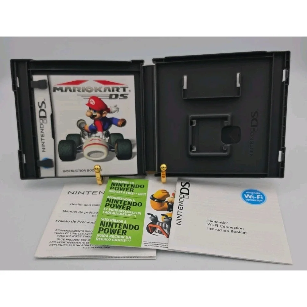 Mario Kart DS Nintendo DS Case and Manual Only NO GAME NTR-P-AMCE Authentic